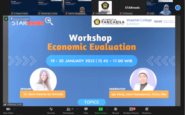 Workshop : Economic Evaluation
