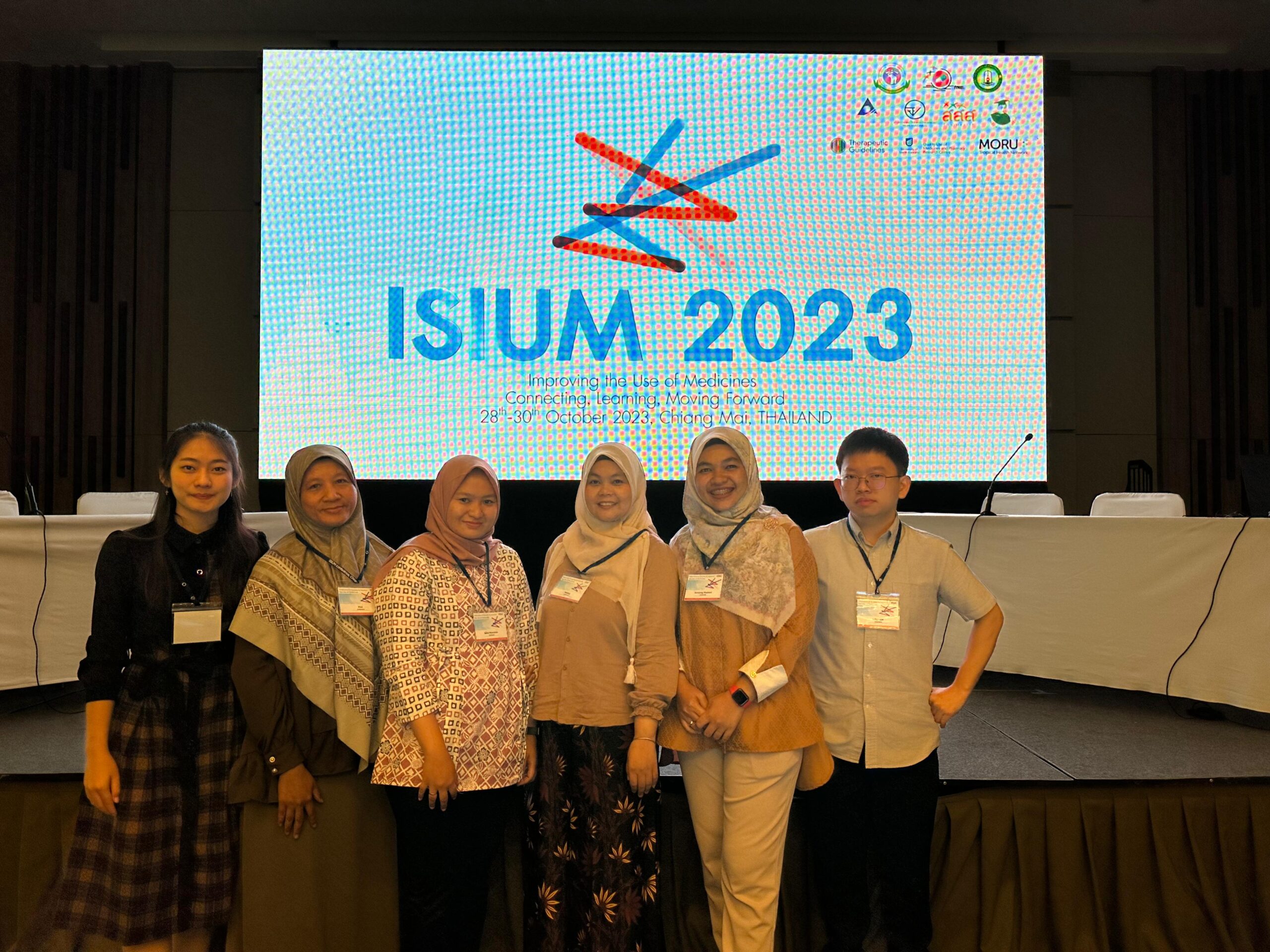 The recent conference attended: International Society to Improve the Use of Medicines (ISIUM) Conference, Chiang Mai